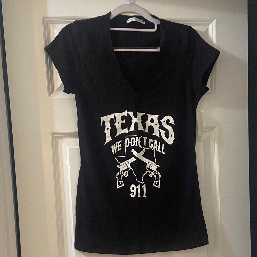 🧡 Women’s Texas short sleeve v-neck t-shirt